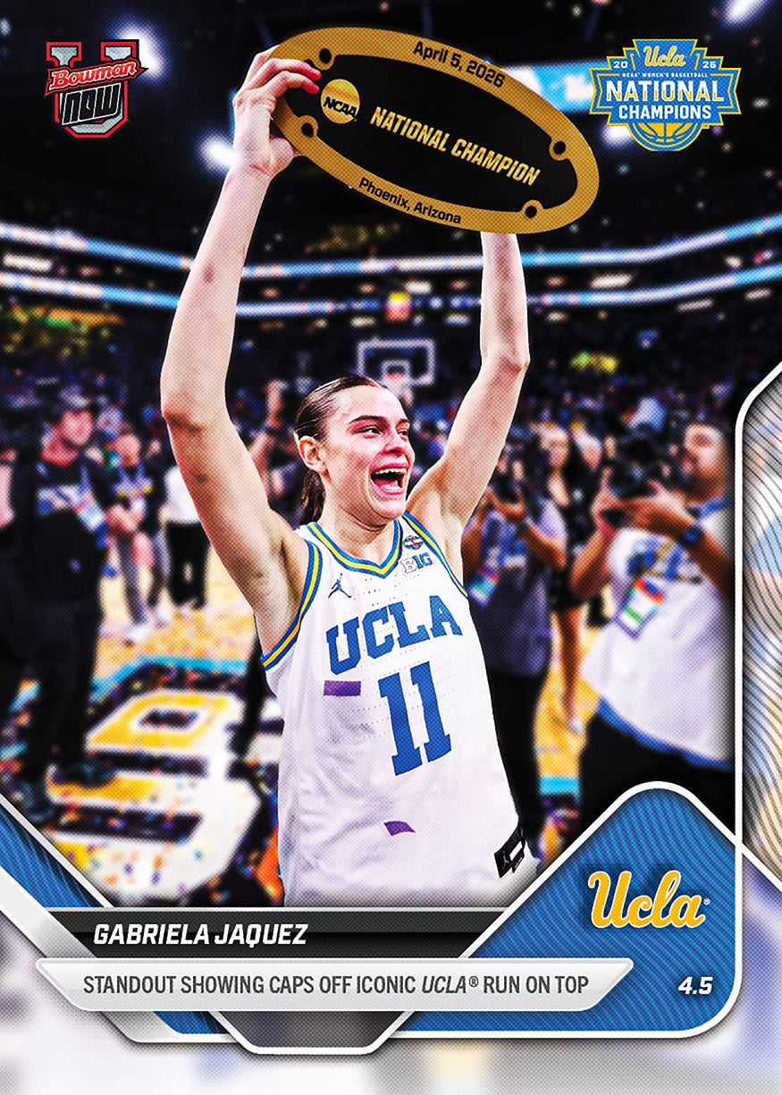 2025-26 Bowman U Basketball #123 Gabriela Jaquez