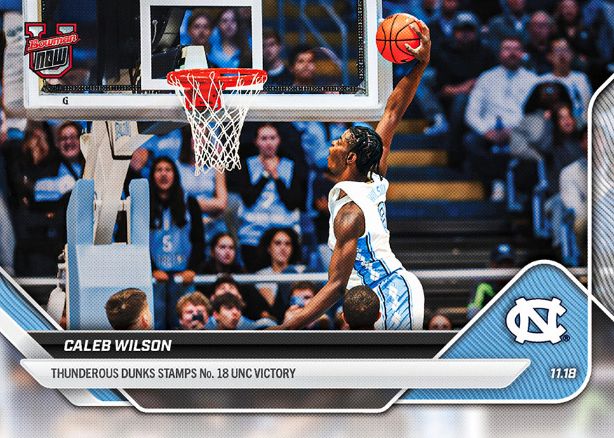 2025-26 Bowman U Basketball #17 Caleb Wilson