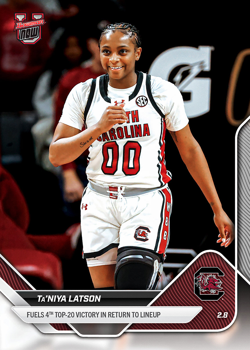 2025-26 Bowman U Basketball #71 Ta'Niya Latson