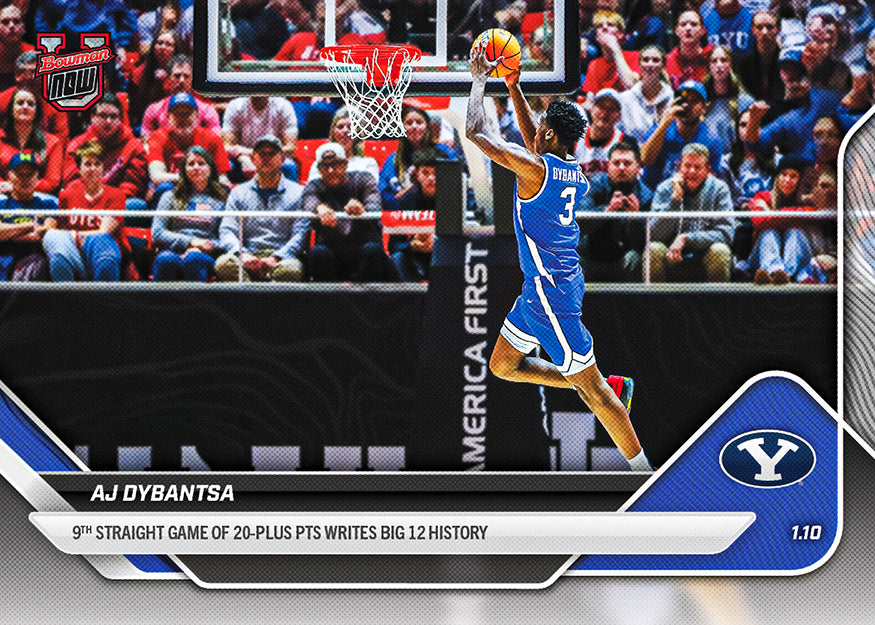 2025-26 Bowman U Basketball #50 AJ Dybantsa