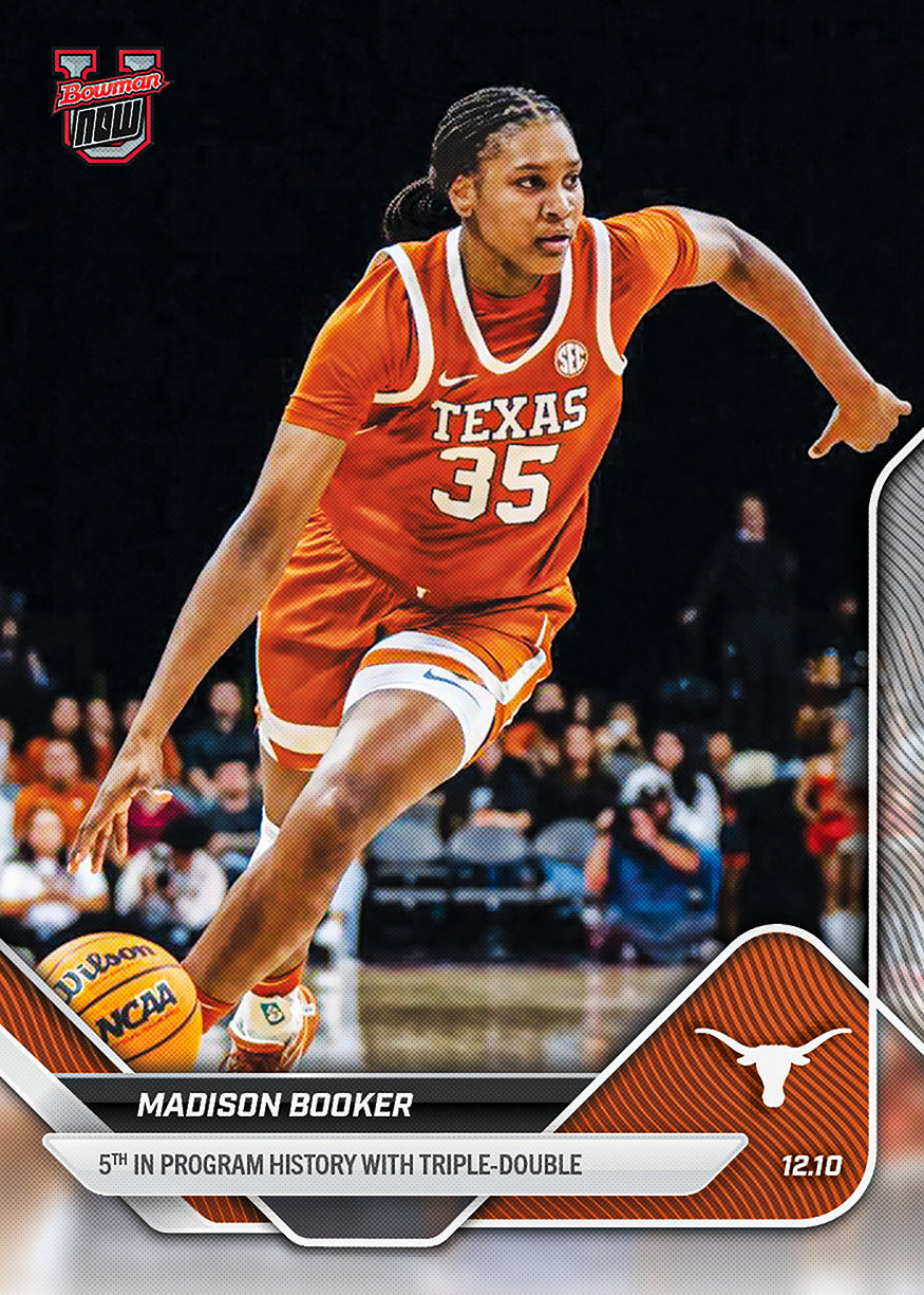 2025-26 Bowman U Basketball #30 Madison Booker