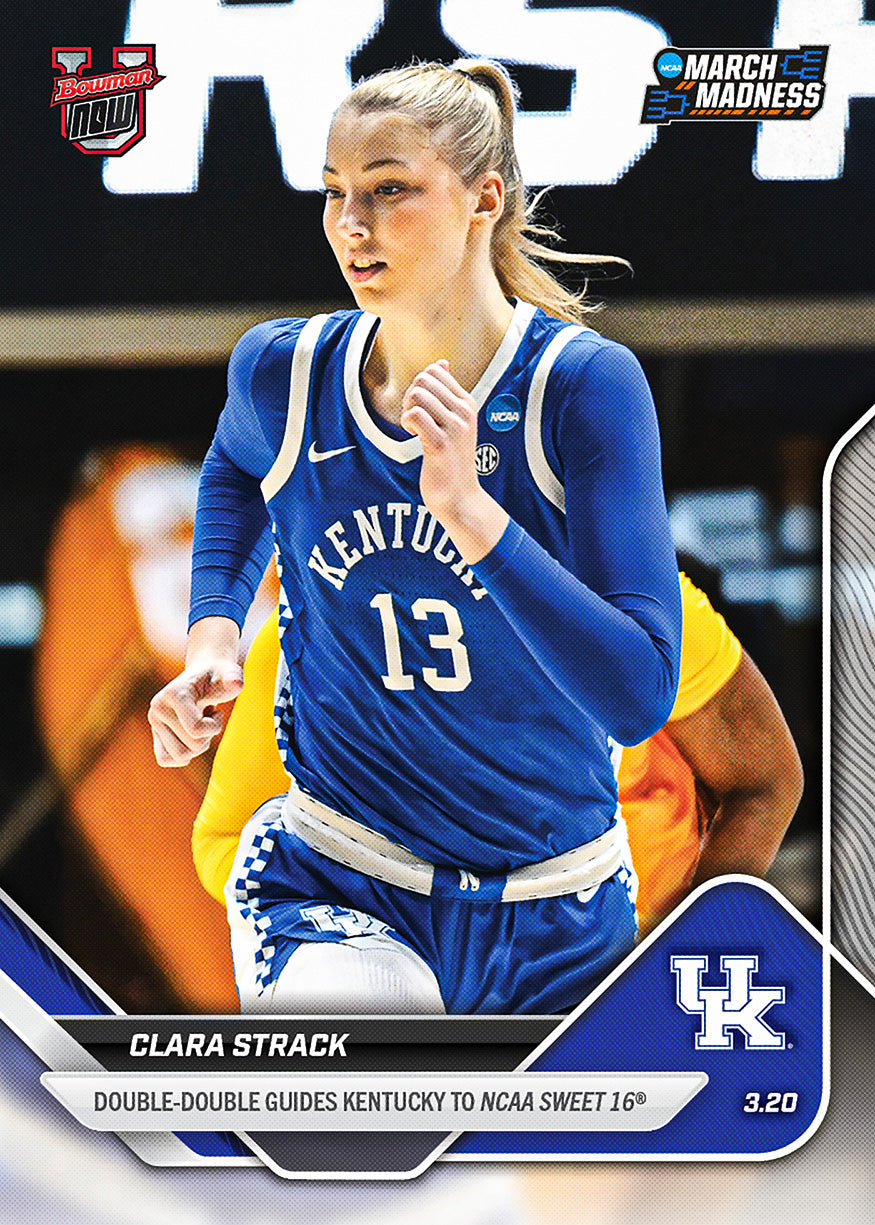 2025-26 Bowman U Basketball #111 Clara Strack