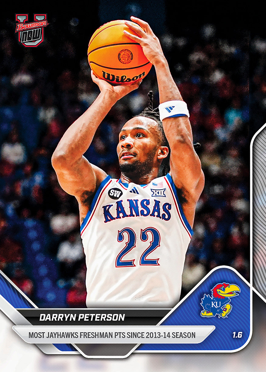 2025-26 Bowman U Basketball #47 Darryn Peterson