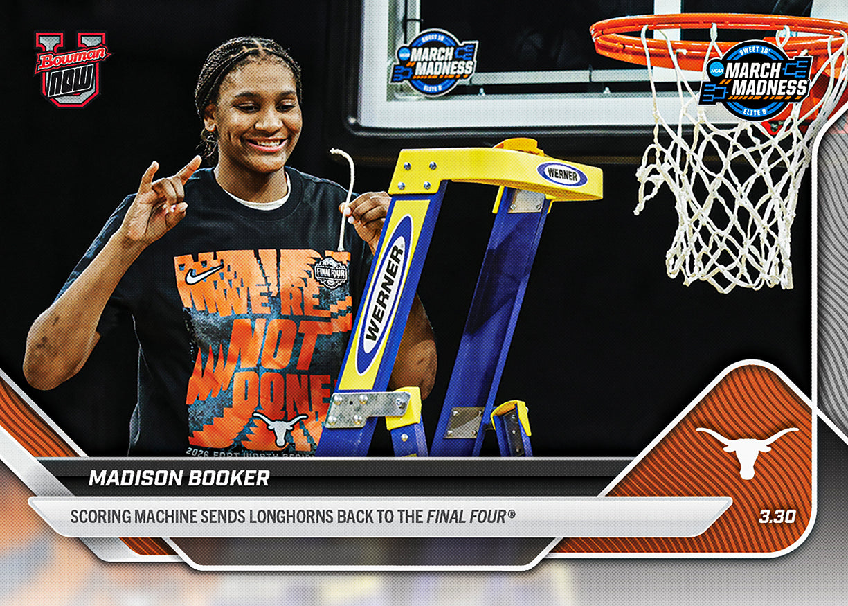 2025-26 Bowman U Basketball #121 Madison Booker