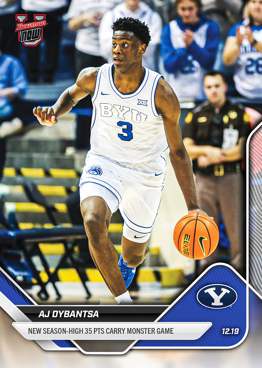 2025-26 Bowman U Basketball #35 AJ Dybantsa