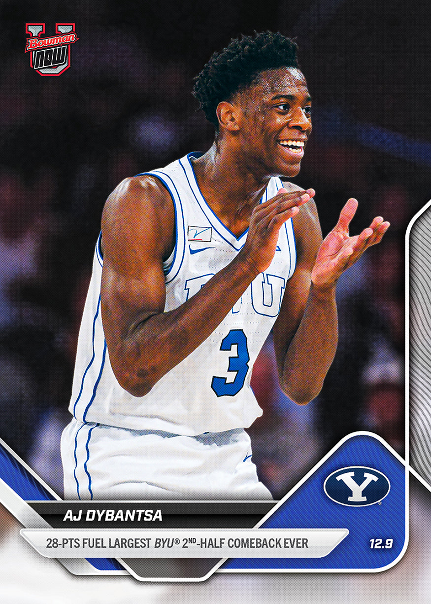 2025-26 Bowman U Basketball #28 AJ Dybantsa