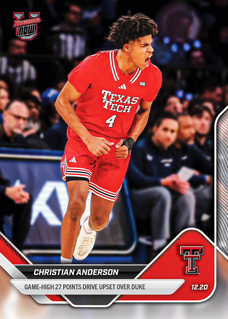 2025-26 Bowman U Basketball #37 Christian Anderson