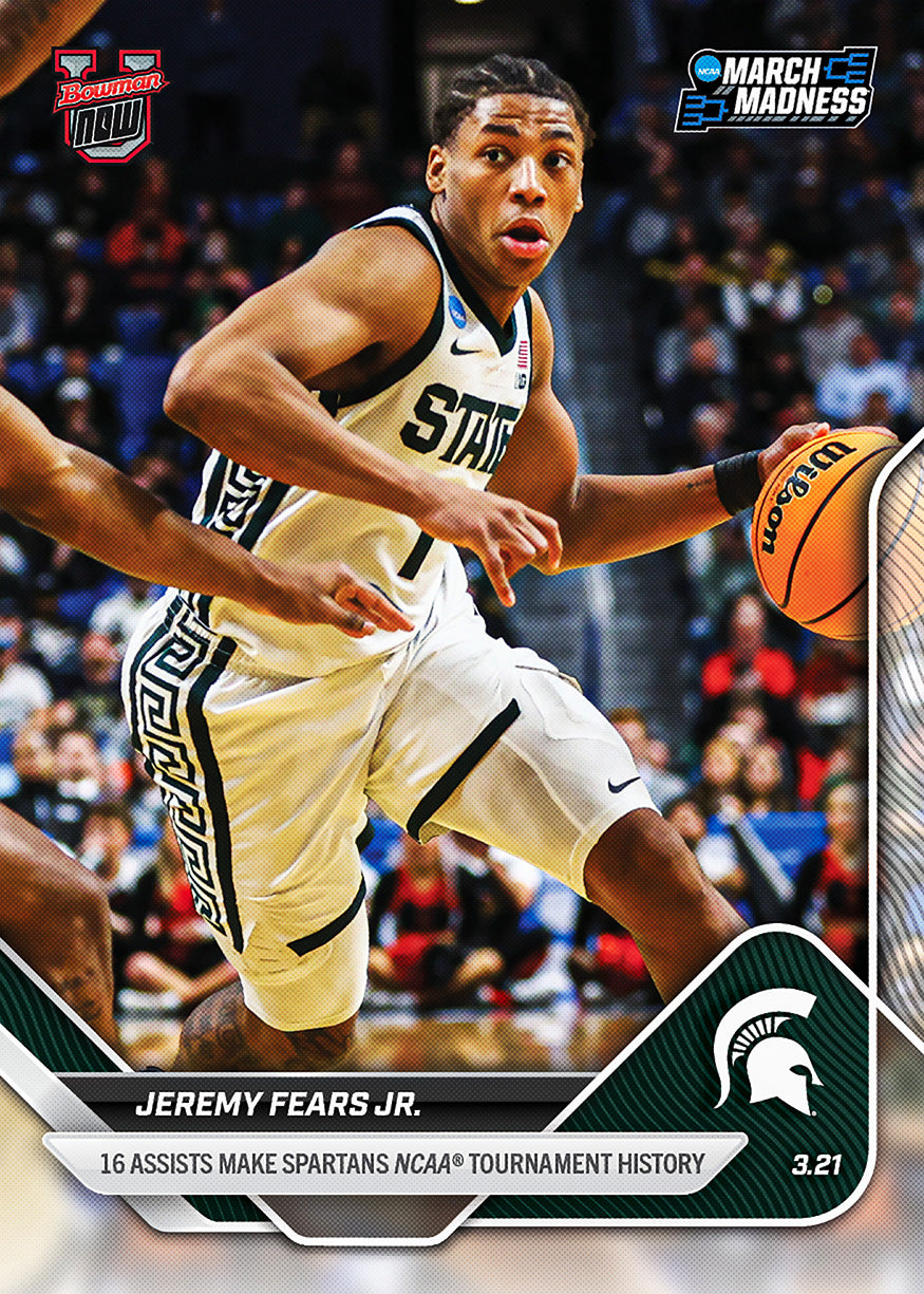 2025-26 Bowman U Basketball #104 Jeremy Fears Jr.