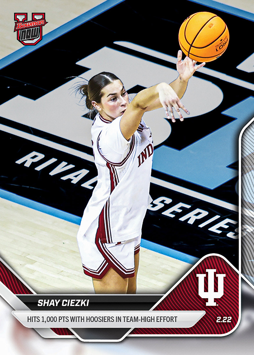 2025-26 Bowman U Basketball #81 Shay Ciezki