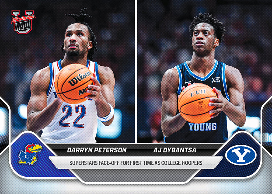 2025-26 Bowman U Basketball #65 Darryn Peterson / AJ Dybantsa