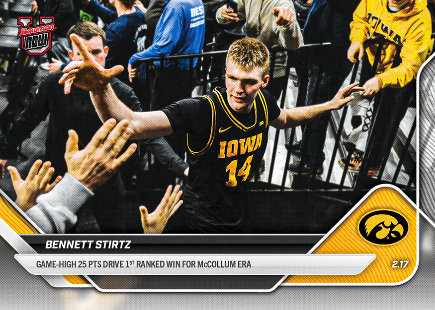 2025-26 Bowman U Basketball #77 Bennett Stirtz