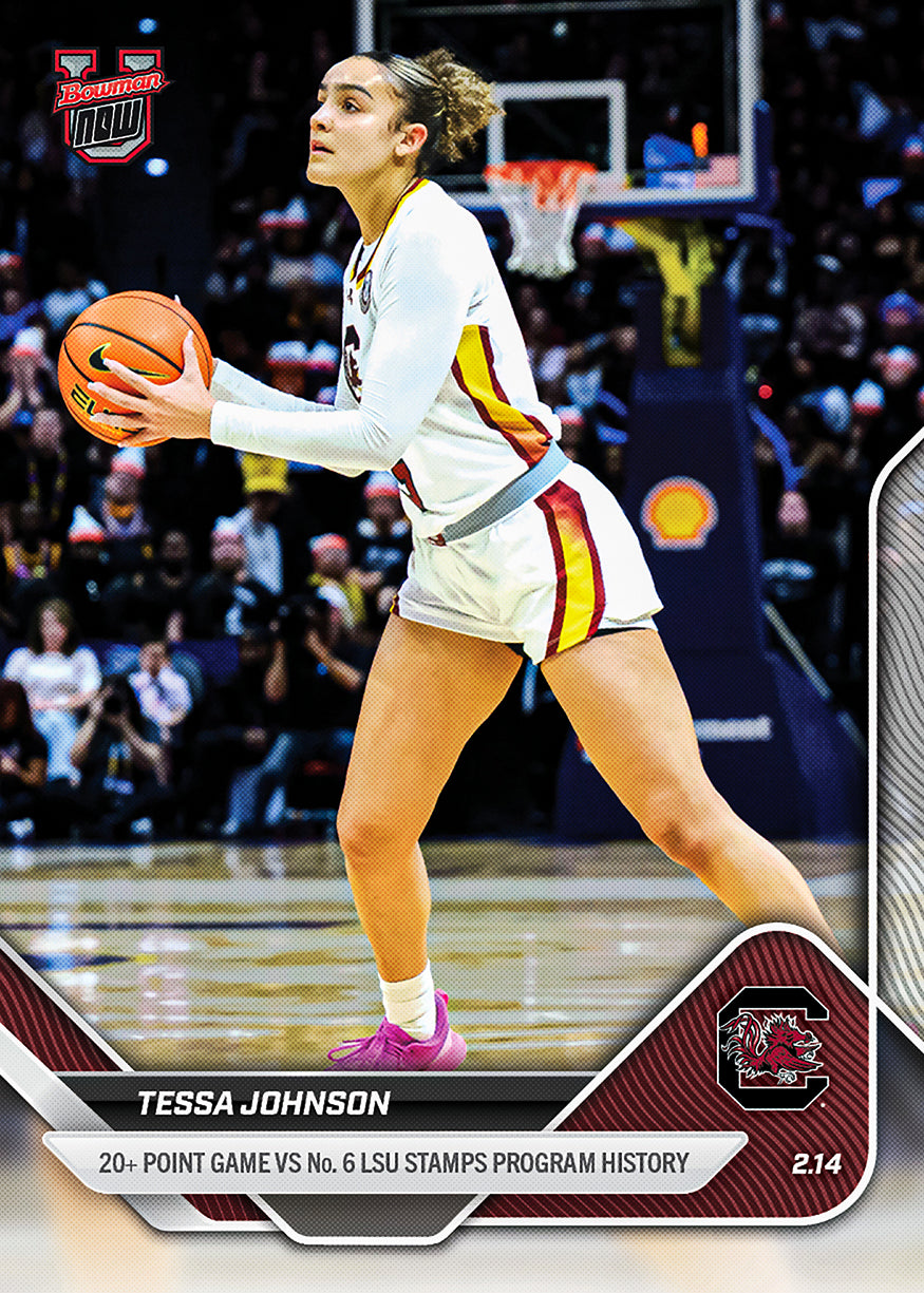 2025-26 Bowman U Basketball #75 Tessa Johnson