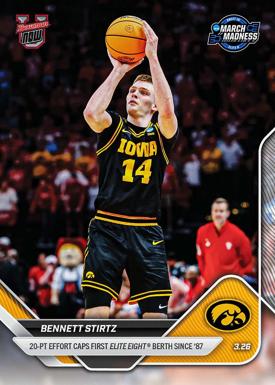 2025-26 Bowman U Basketball #113 Bennett Stirtz