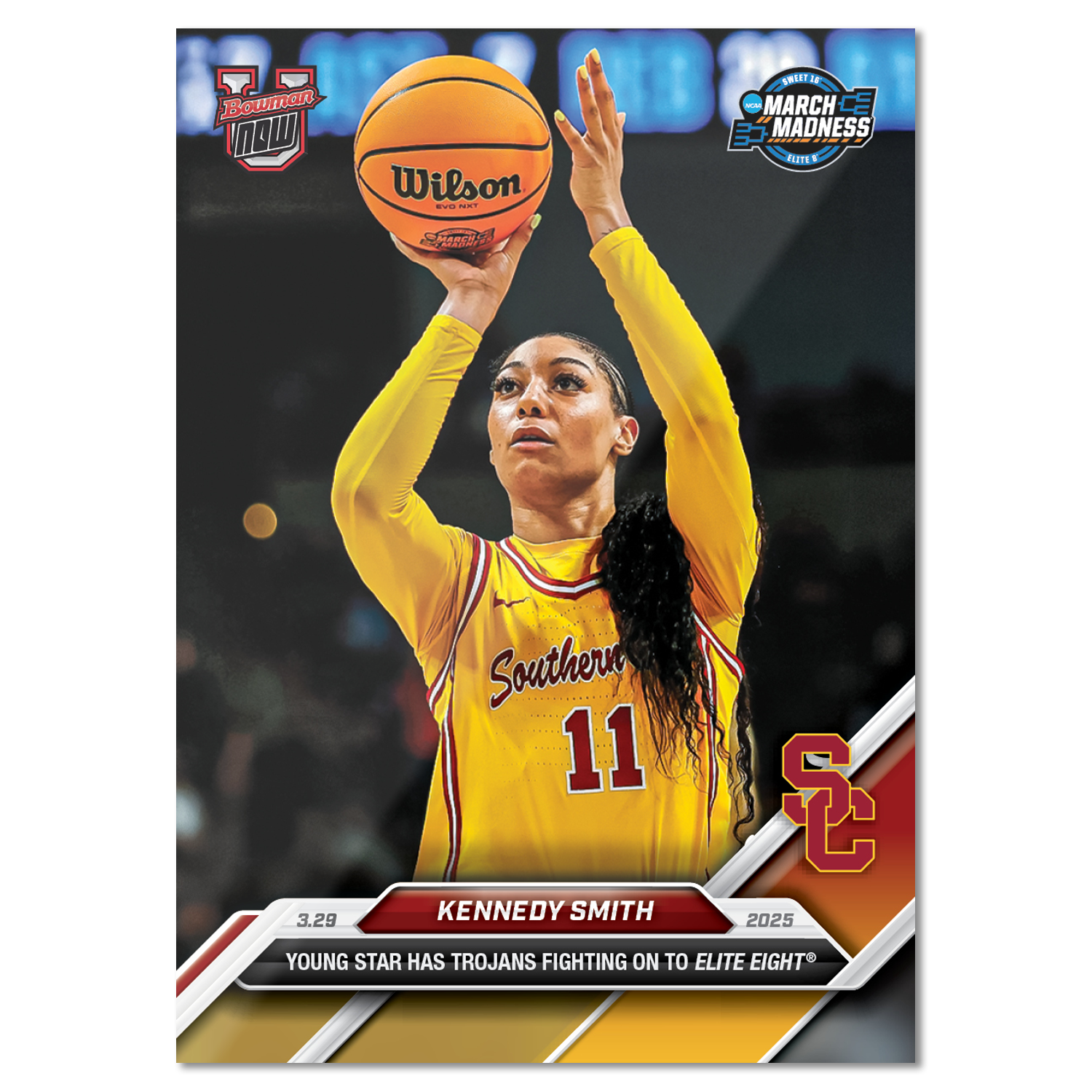 2025 Bowman U Basketball #104 Kennedy Smith