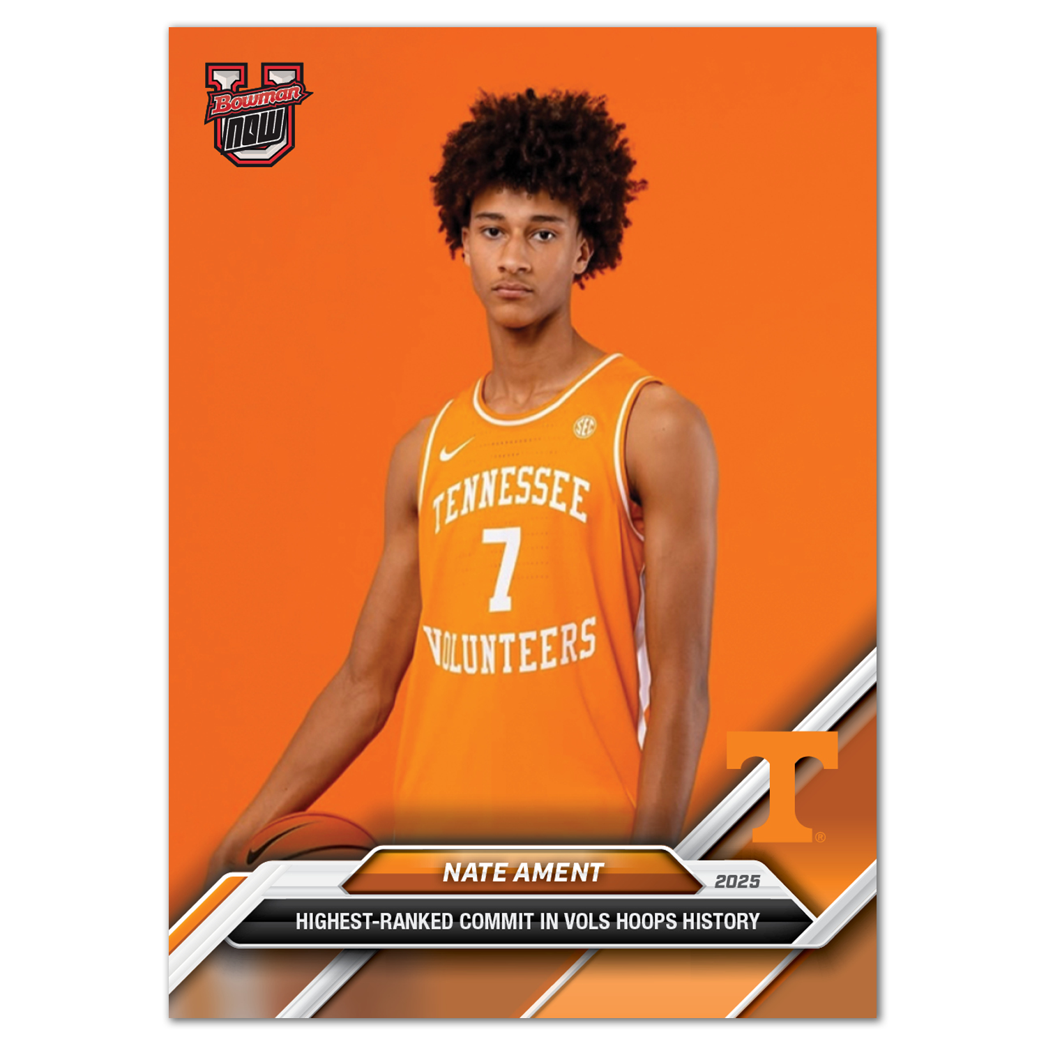 2025 Bowman U Basketball #110 Nate Ament