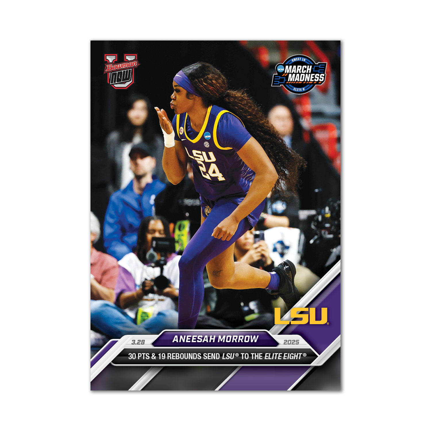 2025 Bowman U Basketball #103 Aneesah Morrow