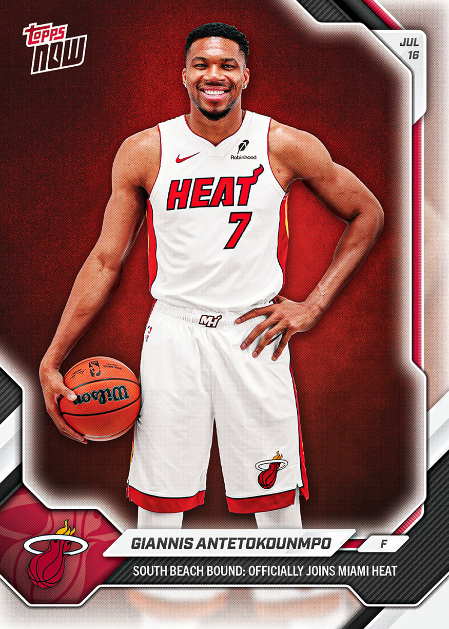 2026-27 NBA Topps NOW #OS02 Giannis Antetokounmpo