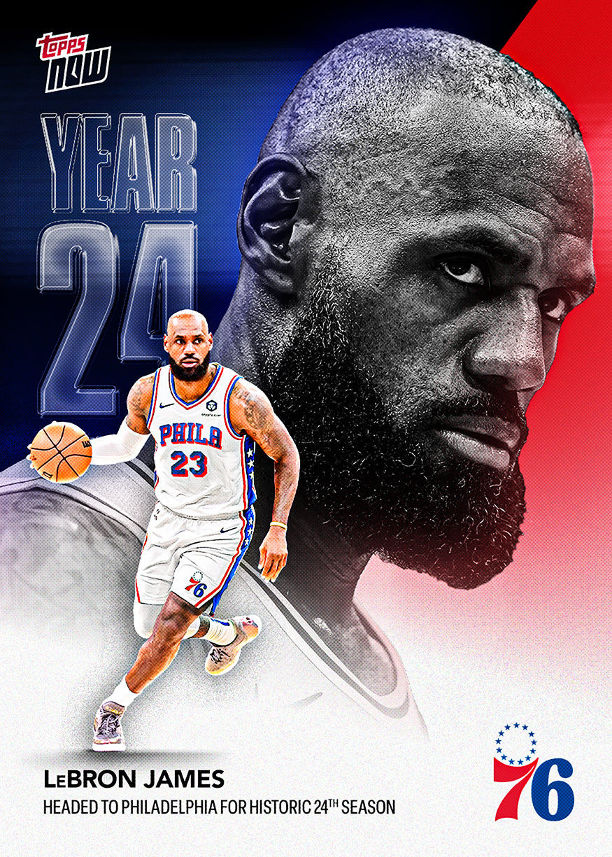 2026-27 NBA Topps NOW #OS03 LeBron James