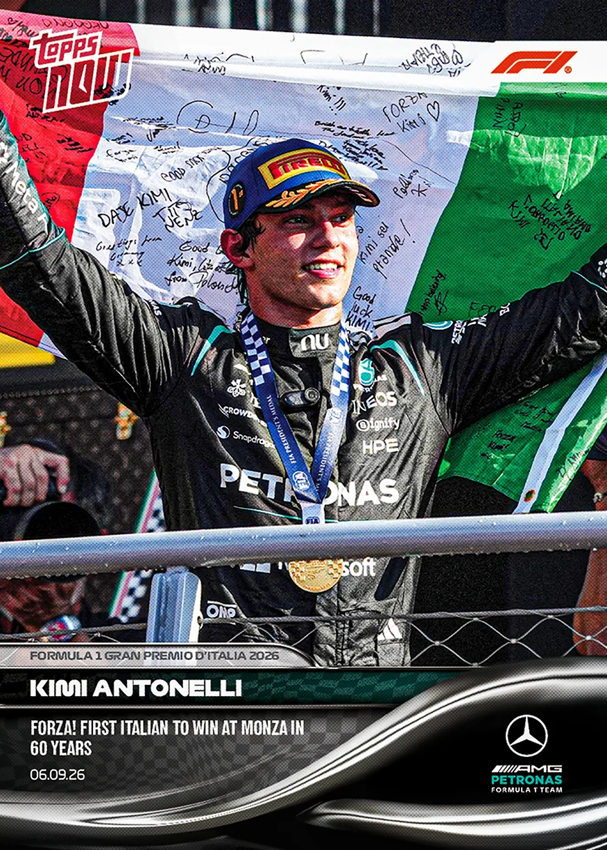 2026 Formula 1 Topps NOW #57 Kimi Antonelli