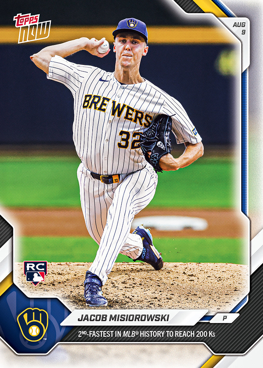 2026 MLB Topps NOW #543 Jacob Misiorowski