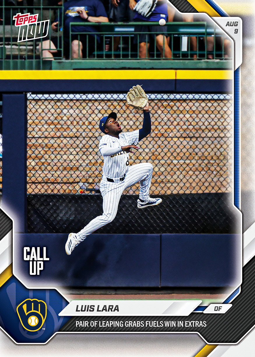 2026 MLB Topps NOW #544 Luis Lara