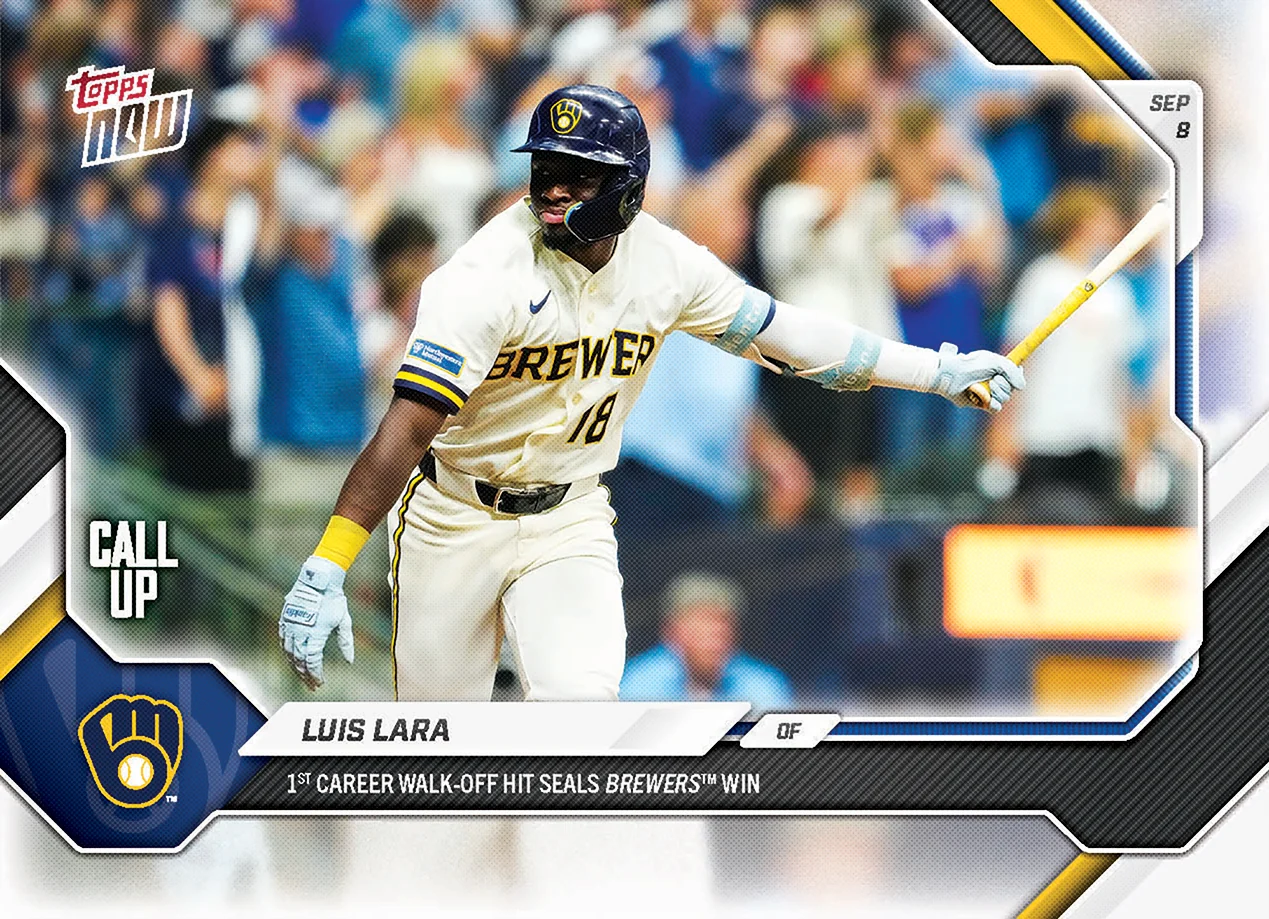 2026 MLB Topps NOW #647 Luis Lara