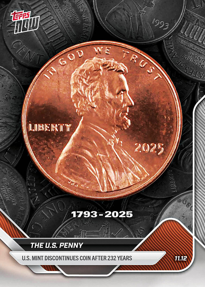 Pop Culture & Entertainment #2025-PENN The U.S. Penny