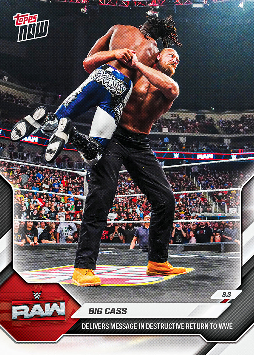 2026 WWE Topps NOW #85 Big Cass
