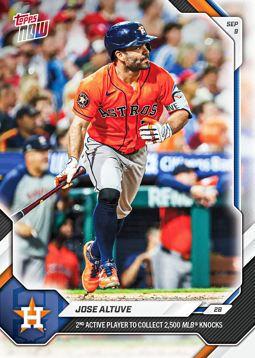 2026 MLB Topps NOW #655 Jose Altuve