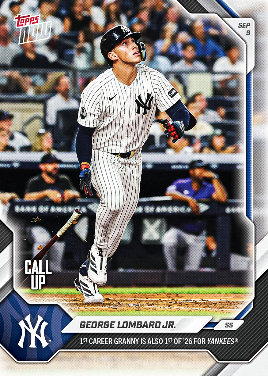 2026 MLB Topps NOW #656 George Lombard Jr.