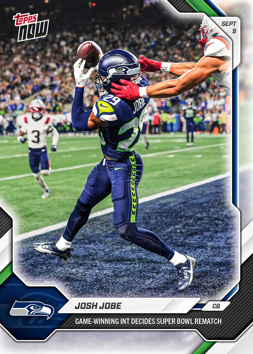 2026 NFL Topps NOW #2 Josh Jobe