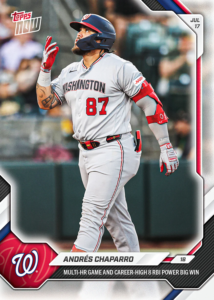 2026 MLB Topps NOW card 460 featuring Andrés Chaparro