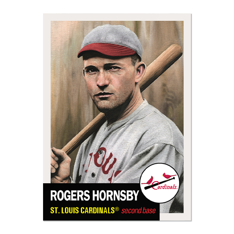 2025 MLB Living Set card 793 featuring Rogers Hornsby