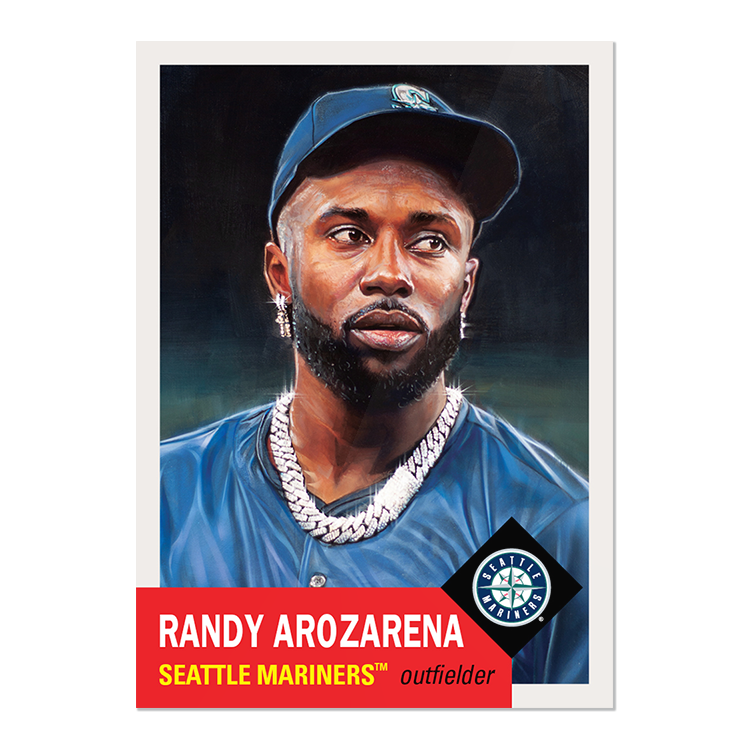 2025 MLB Living Set card 802 featuring Randy Arozarena