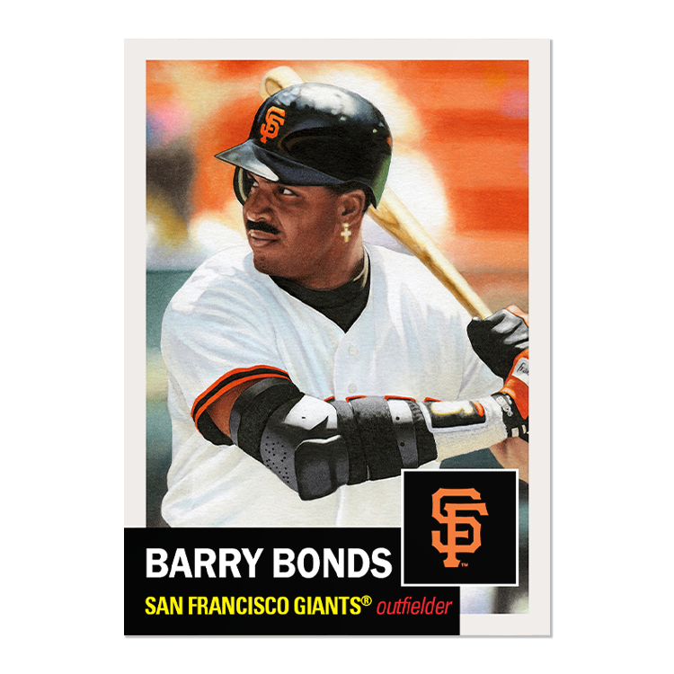 2025 MLB Living Set card 804 featuring Barry Bonds