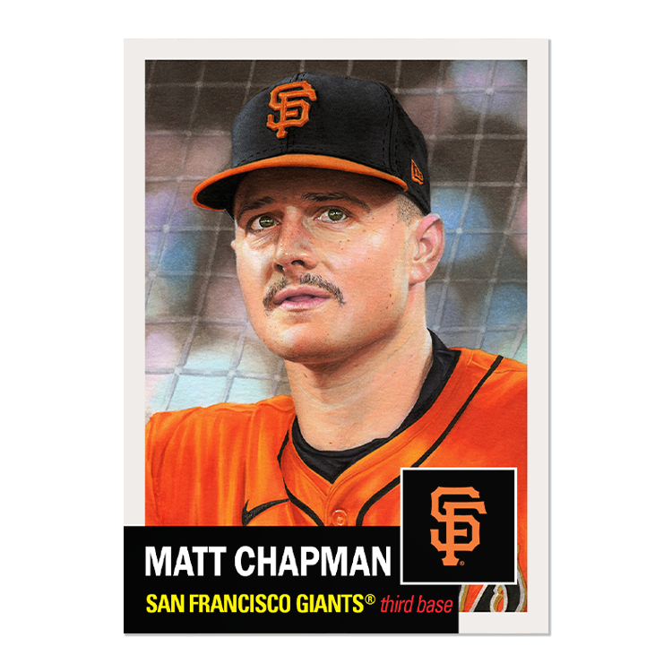 2025 MLB Living Set card 809 featuring Matt Chapman