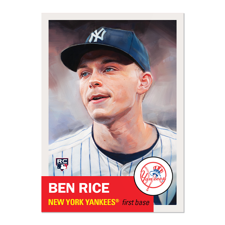 2025 MLB Living Set card 810 featuring Ben Rice