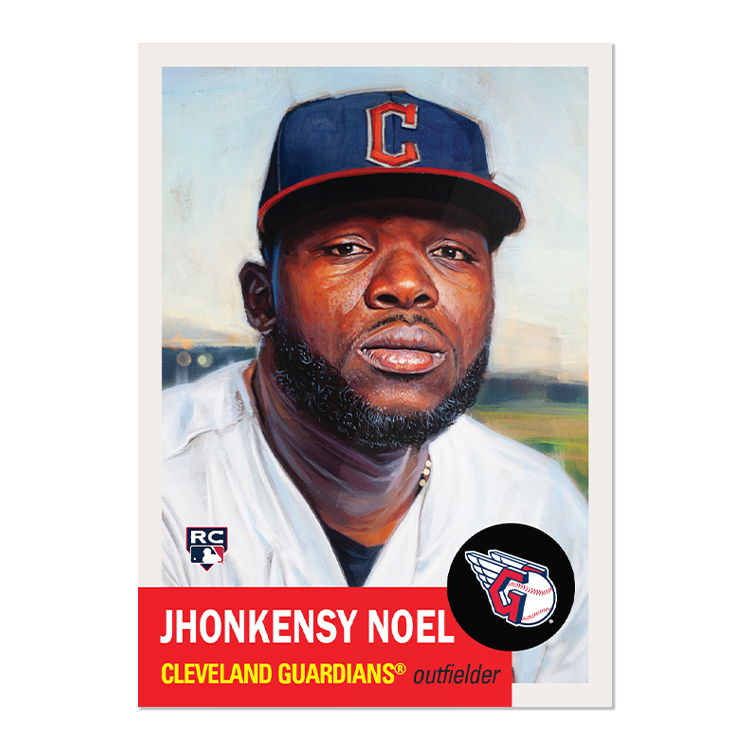 2025 MLB Living Set card 814 featuring Jhonkensy Noel