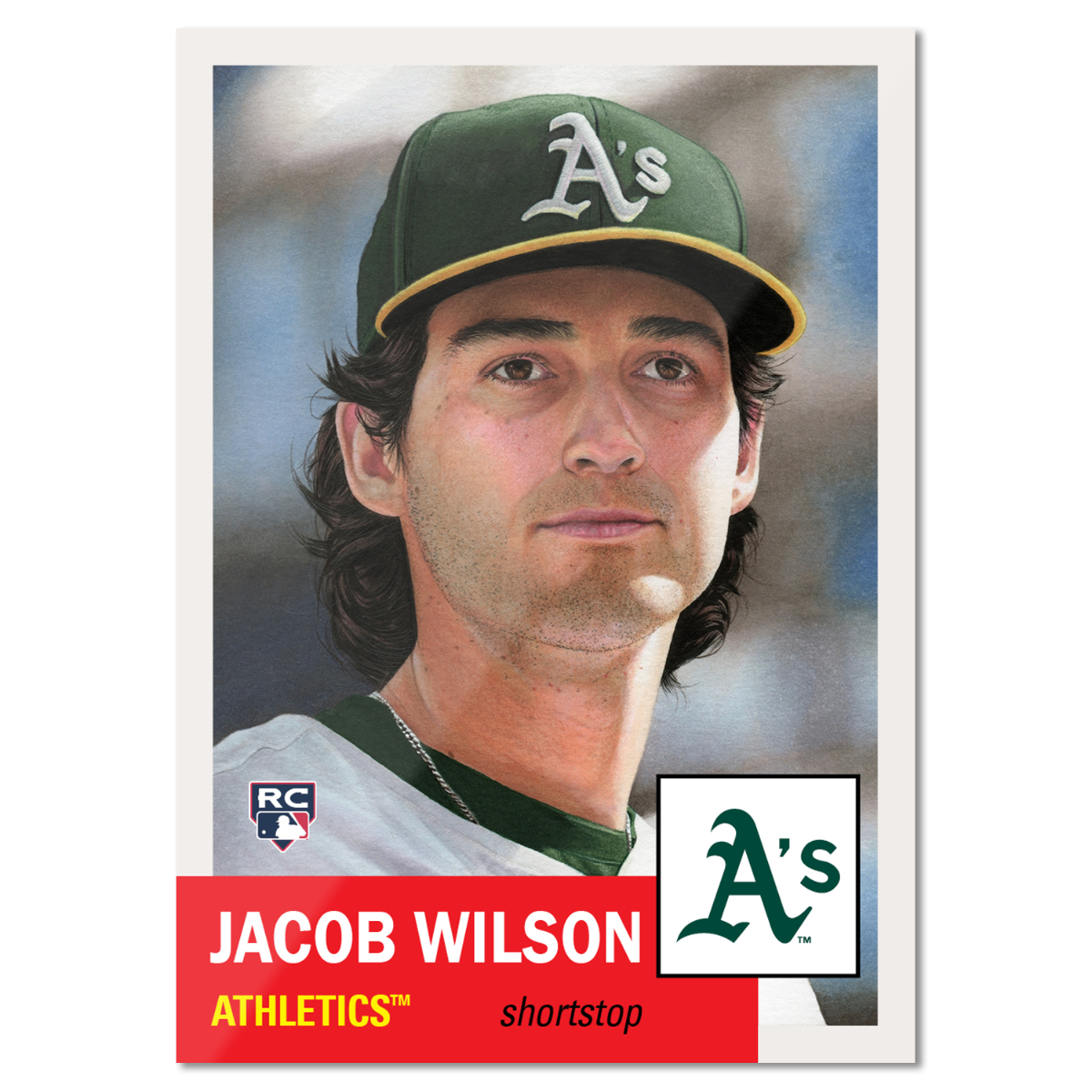 2025 MLB Living Set card 816 featuring Jacob Wilson