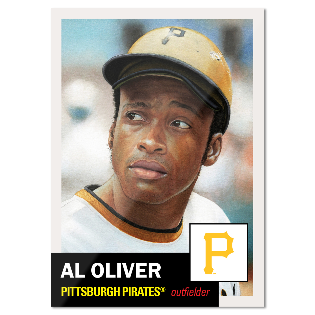 2025 MLB Living Set card 817 featuring Al Oliver