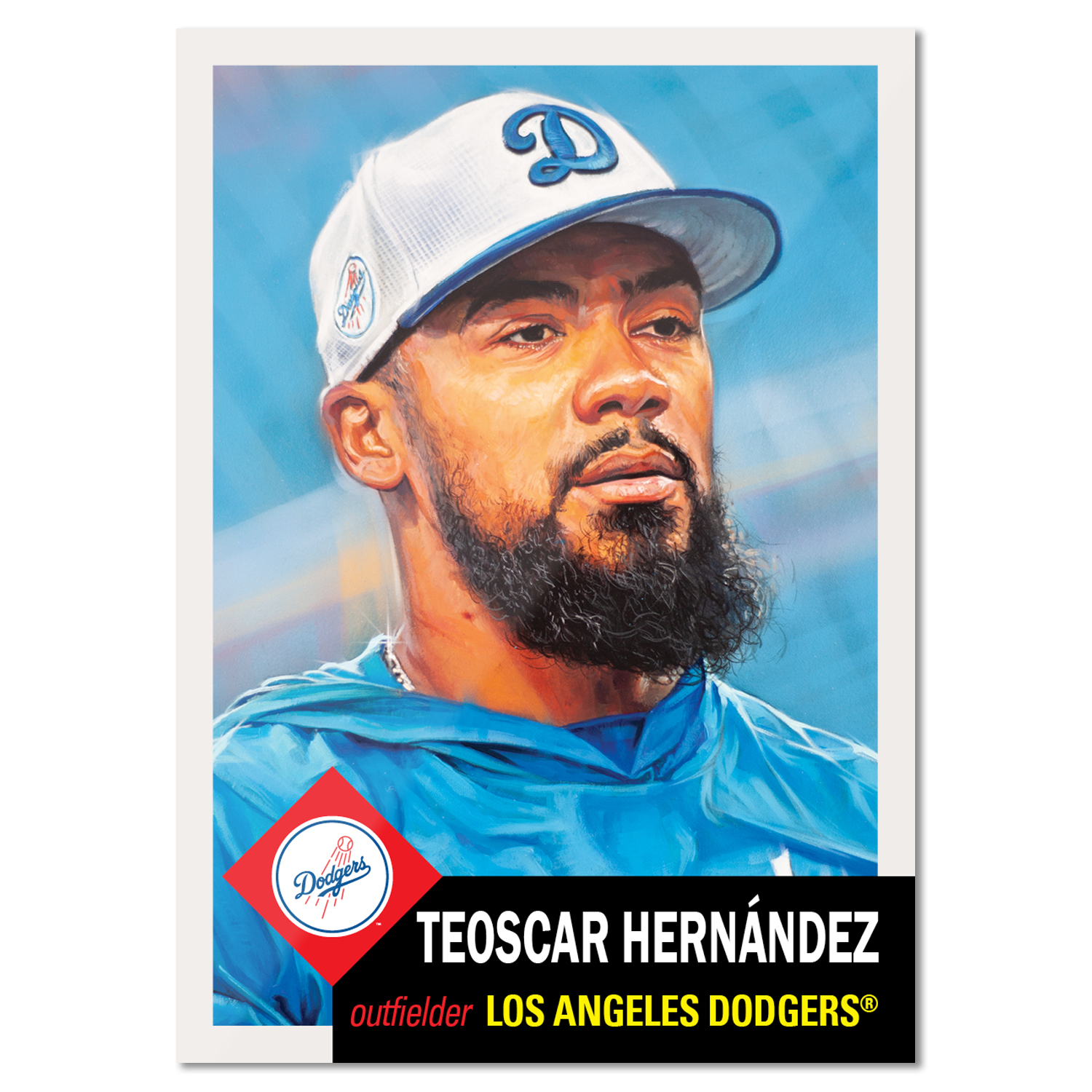 2025 MLB Living Set card 818 featuring Teoscar Hernandez