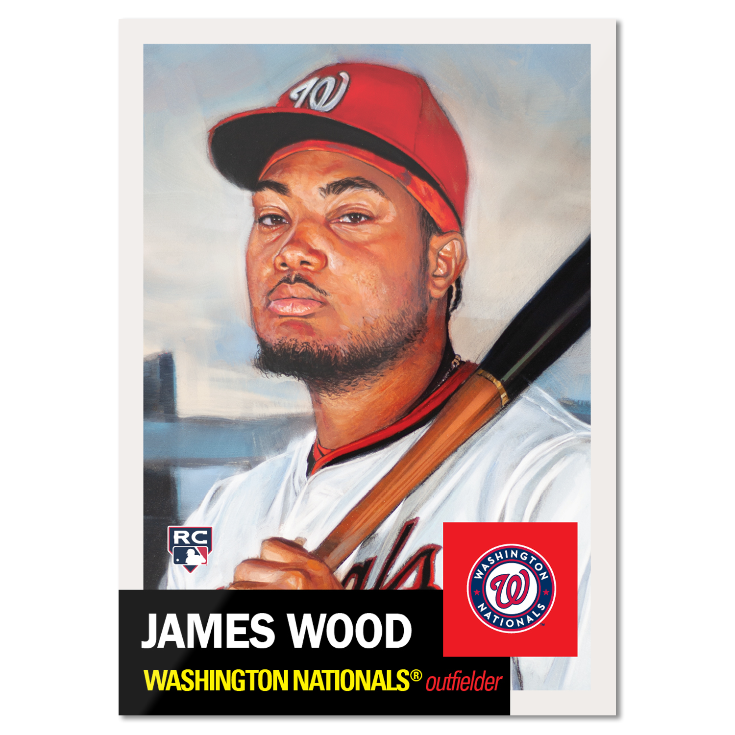 2025 MLB Living Set card 819 featuring James Wood