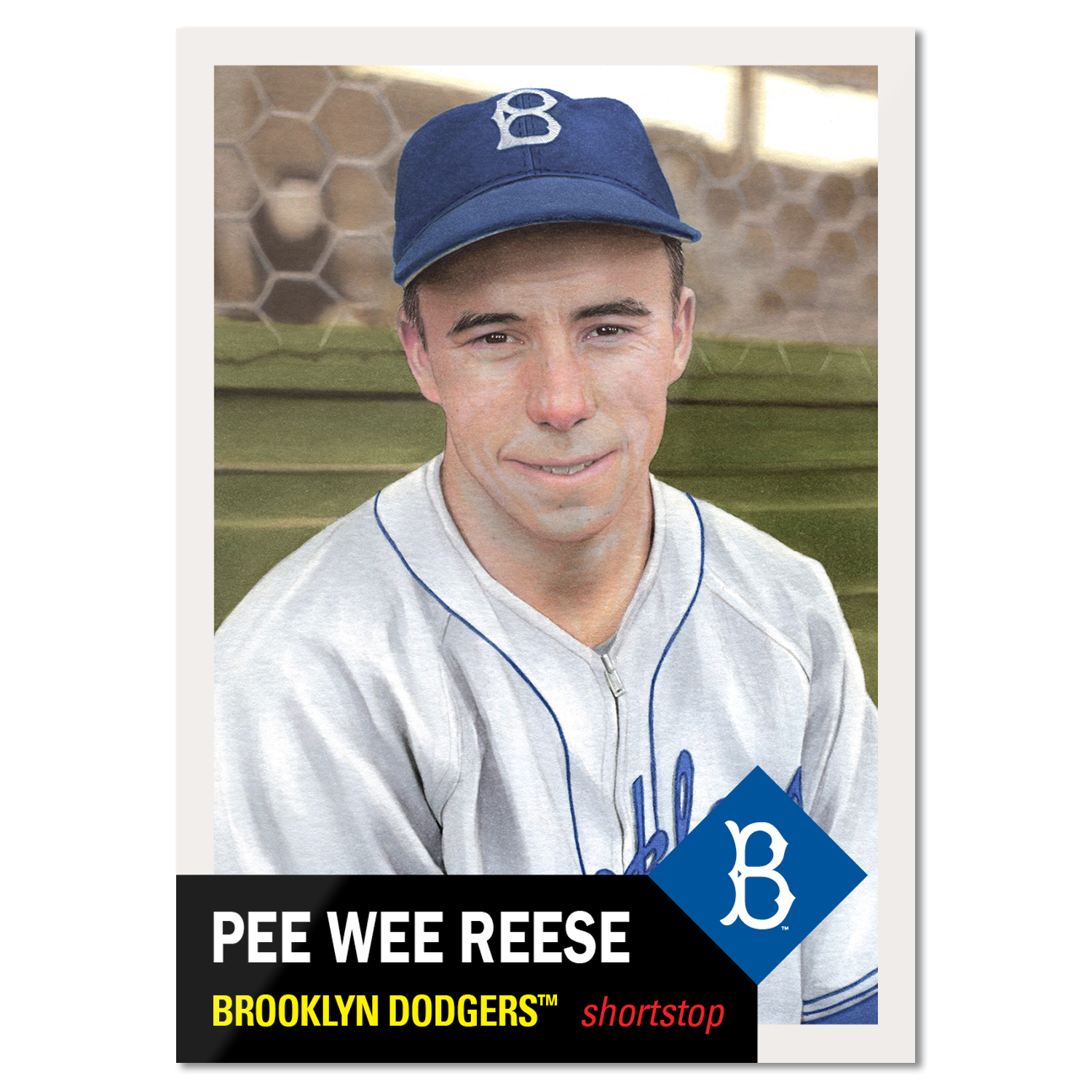 2025 MLB Living Set card 821 featuring Pee Wee Reese