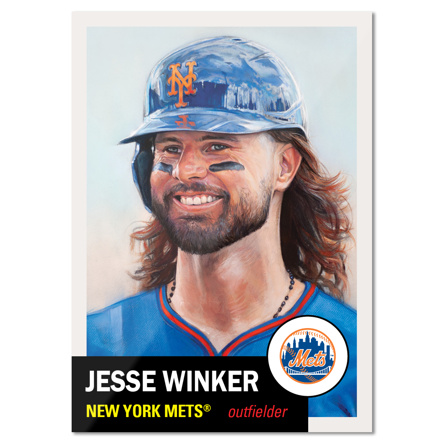 2025 MLB Living Set card 822 featuring Jesse Winker