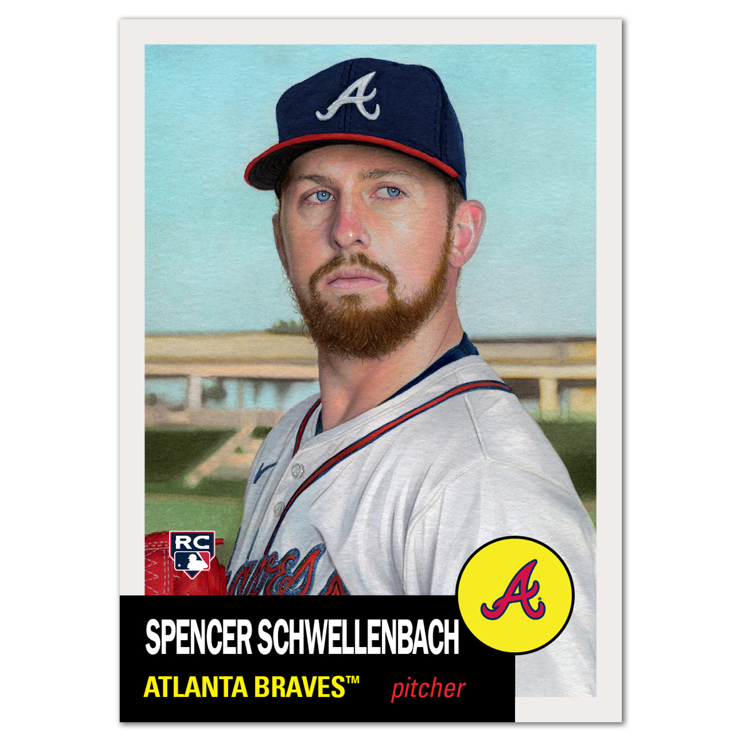 2025 MLB Living Set card 824 featuring Spencer Schwellenbach