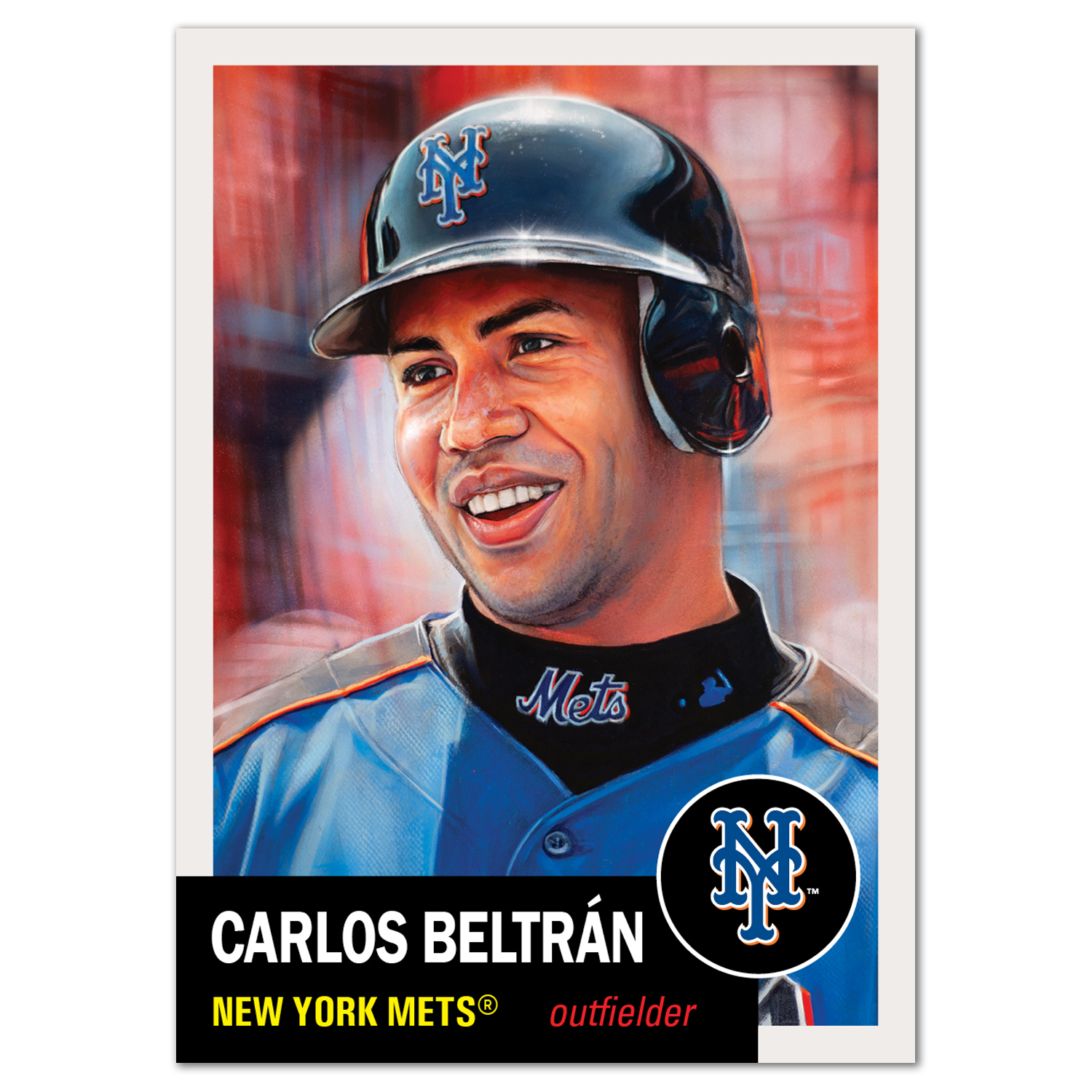 2025 MLB Living Set card 833 featuring Carlos Beltran