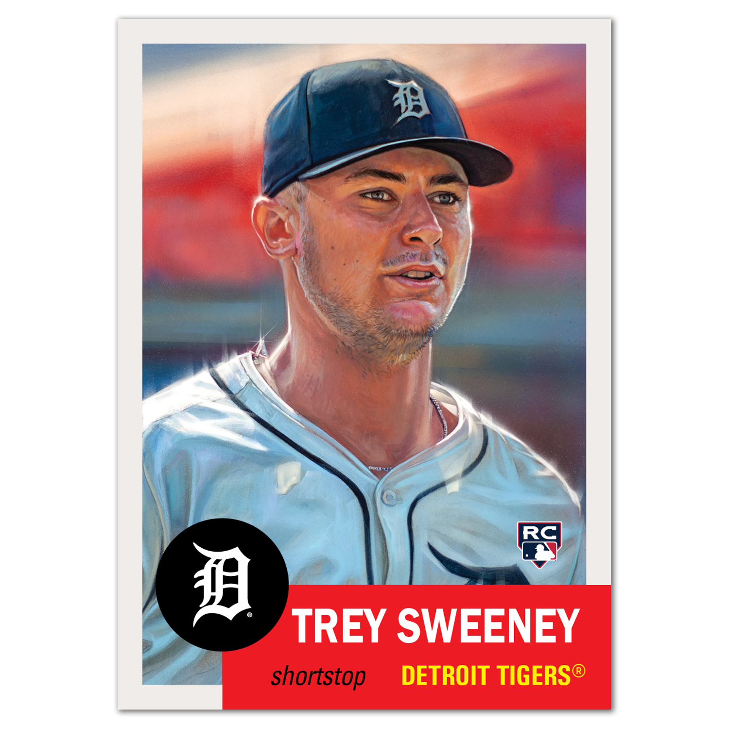 2025 MLB Living Set card 836 featuring Trey Sweeney