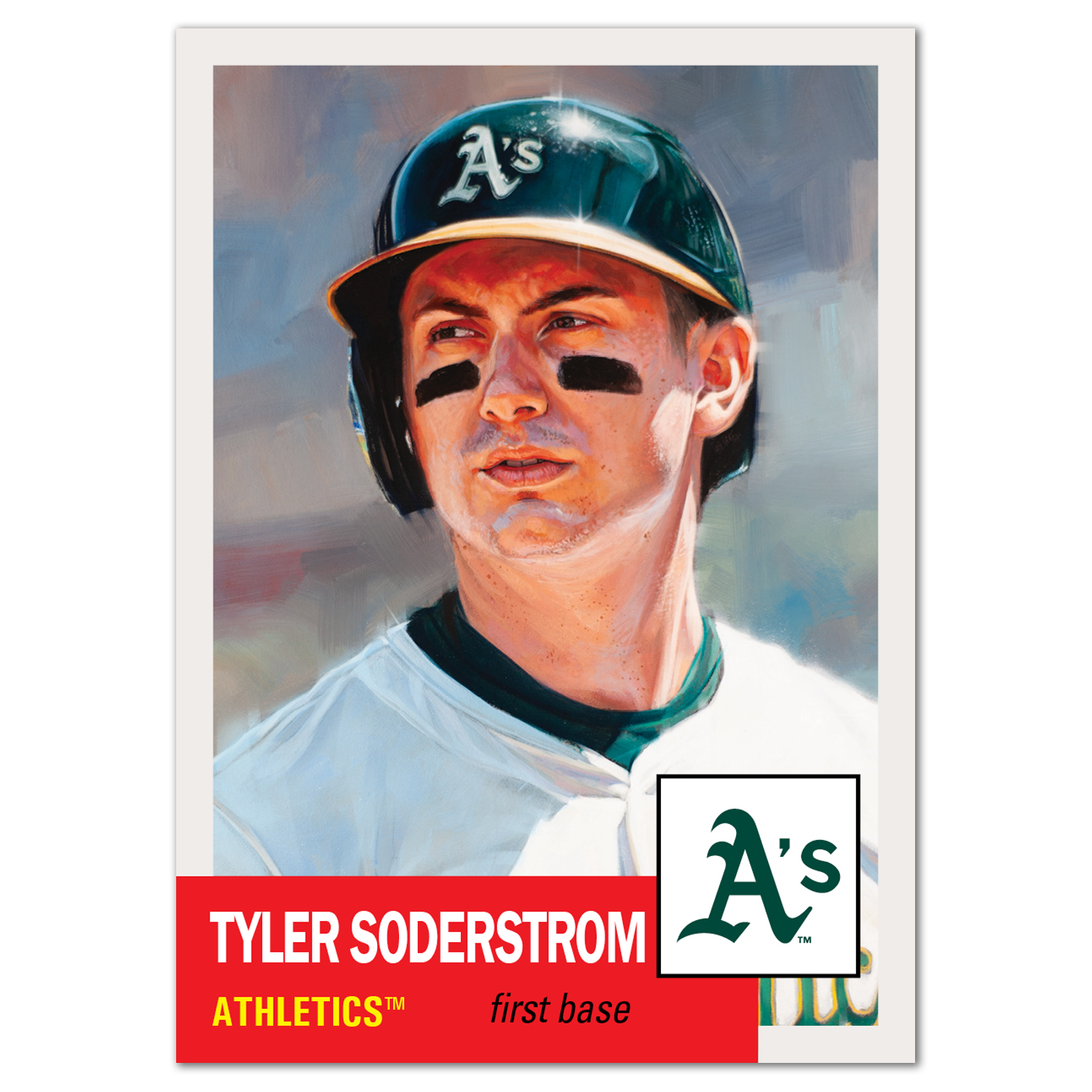 2025 MLB Living Set card 837 featuring Tyler Soderstrom