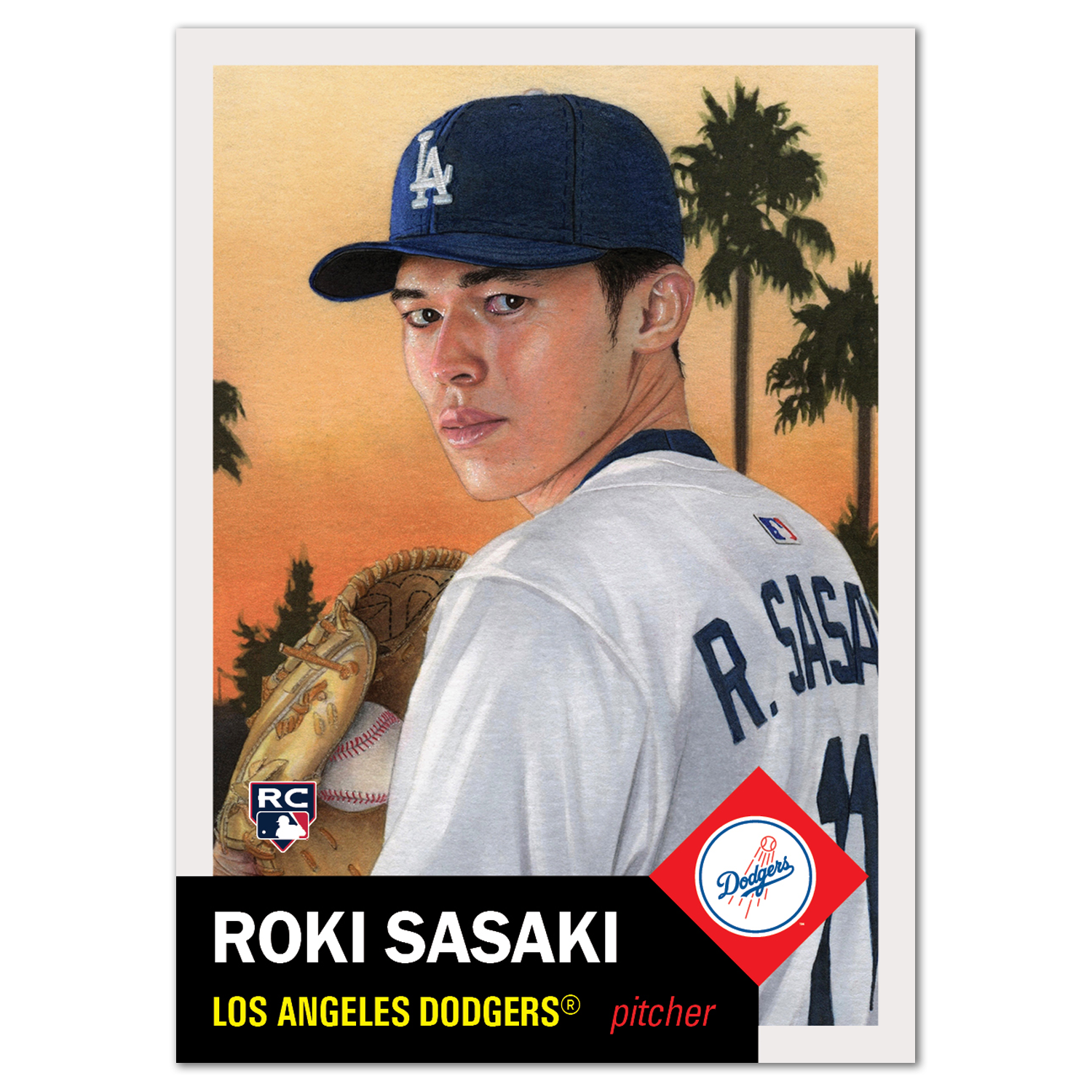 2025 MLB Living Set card 838 featuring Roki Sasaki