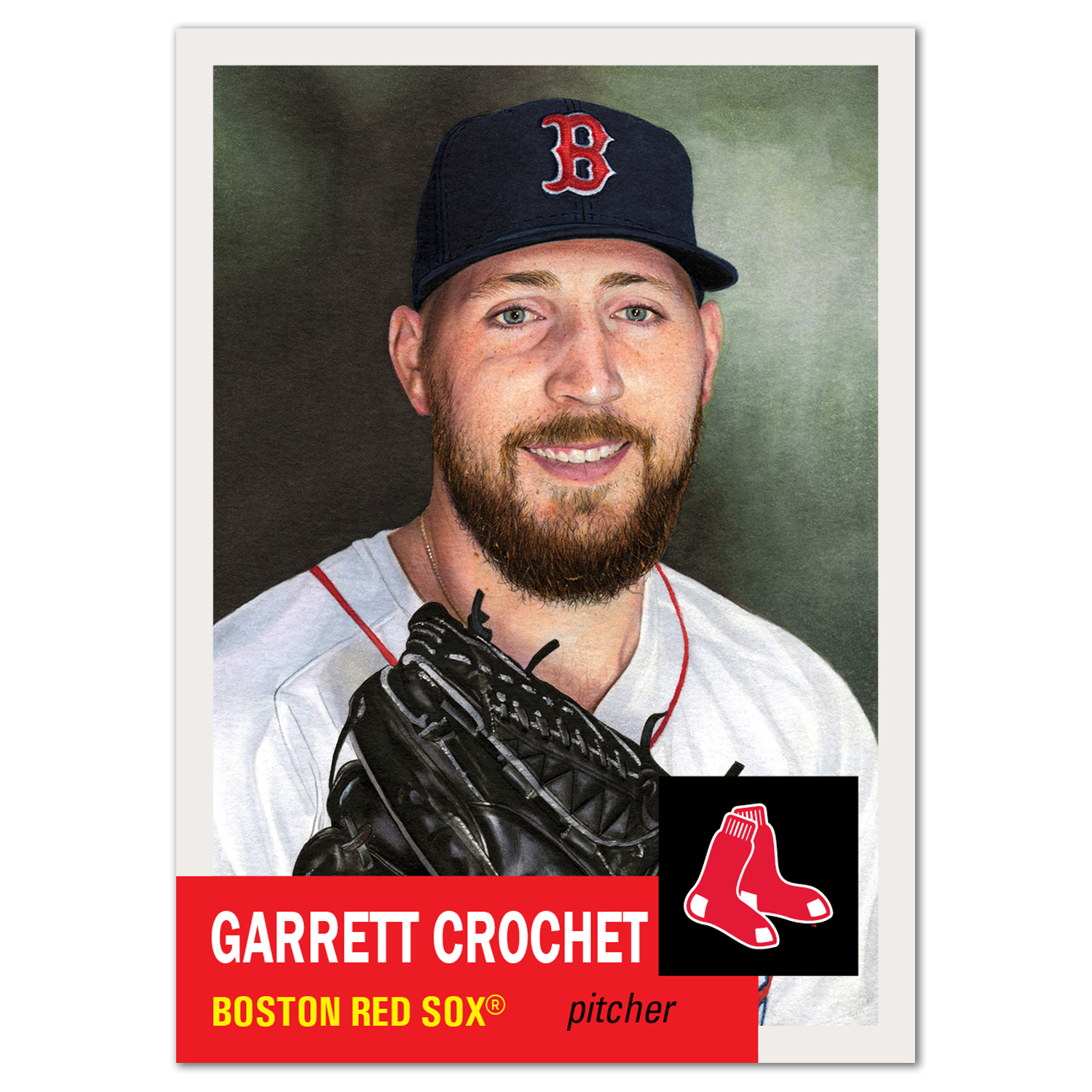 2025 MLB Living Set card 842 featuring Garrett Crochet